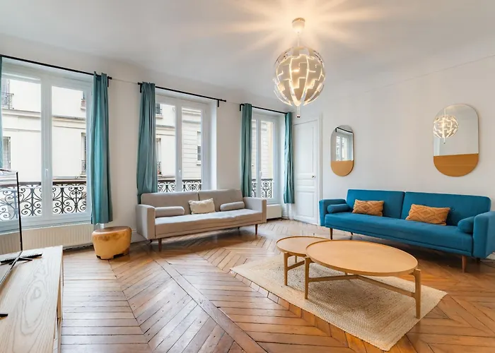 Elegant In The Heart Of Historic شقة باريس